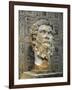 Algeria, Djemila, Colossal Head of the Emperor Septimius Severus-null-Framed Giclee Print