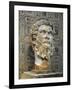 Algeria, Djemila, Colossal Head of the Emperor Septimius Severus-null-Framed Giclee Print