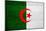 Algeria Flag Design with Wood Patterning - Flags of the World Series-Philippe Hugonnard-Mounted Art Print