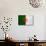 Algeria Flag Design with Wood Patterning - Flags of the World Series-Philippe Hugonnard-Art Print displayed on a wall