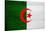 Algeria Flag Design with Wood Patterning - Flags of the World Series-Philippe Hugonnard-Stretched Canvas