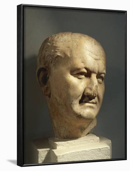 Algeria, Head of the Roman Emperor Vespasian-null-Framed Photographic Print