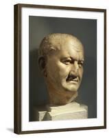 Algeria, Head of the Roman Emperor Vespasian-null-Framed Photographic Print