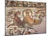 Algeria, Mosaic Work Depicting the Nereids from the Procurator Villa, Discovered in 1870-null-Mounted Giclee Print