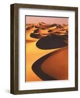 Algeria, Sahara, Great Western Erg, Oasis-Thonig-Framed Photographic Print