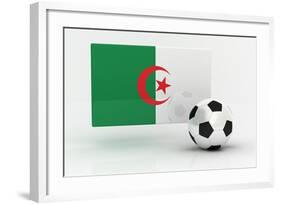 Algeria Soccer-badboo-Framed Art Print