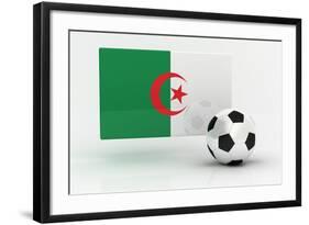 Algeria Soccer-badboo-Framed Art Print