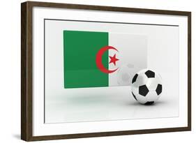 Algeria Soccer-badboo-Framed Art Print