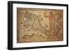 Algeria, Timgad, Mosaic Work Depicting Neptune on His Chariot-null-Framed Giclee Print