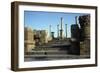 Algeria, Timgad, Roman Colonial Town Founded by Emperor Trajan around 100 A.D, Ruins-null-Framed Giclee Print