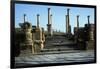 Algeria, Timgad, Roman Colonial Town Founded by Emperor Trajan around 100 A.D, Ruins-null-Framed Giclee Print