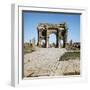 Algeria, Timgad, Thamugadi, Arch of Trajan at Ancient Roman Town-null-Framed Premium Giclee Print
