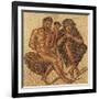 Algeria, Tipasa, Mosaic Work Depicting Berbers in Chains-null-Framed Giclee Print