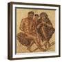 Algeria, Tipasa, Mosaic Work Depicting Berbers in Chains-null-Framed Giclee Print