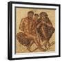 Algeria, Tipasa, Mosaic Work Depicting Berbers in Chains-null-Framed Giclee Print