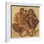 Algeria, Tipasa, Mosaic Work Depicting Berbers in Chains-null-Framed Giclee Print