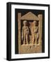 Algeria, Tipasa, Stele Depicting Two Persons Bringing Offers-null-Framed Giclee Print