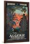 Algeria Travel Poster-null-Framed Art Print