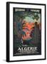 Algeria Travel Poster-null-Framed Art Print