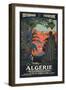 Algeria Travel Poster-null-Framed Art Print