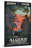 Algeria Travel Poster-null-Stretched Canvas