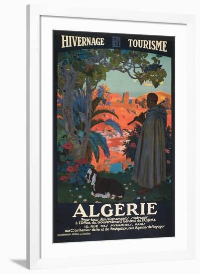 Algeria Travel Poster-null-Framed Art Print