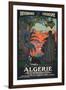 Algeria Travel Poster-null-Framed Art Print