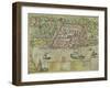 Algeria, View of Algiers During Suleiman the Magnificent's Rule in the Mediterranean-null-Framed Giclee Print