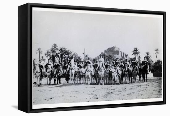 Algeria-null-Framed Stretched Canvas