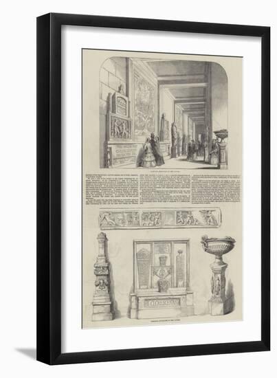 Algerian Antiquities in the Louvre-null-Framed Giclee Print