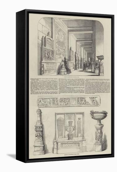 Algerian Antiquities in the Louvre-null-Framed Stretched Canvas