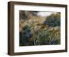 Algerian Landscape: the Ravine De La Femme Savage-Pierre-Auguste Renoir-Framed Art Print