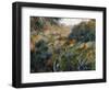 Algerian Landscape: the Ravine De La Femme Savage-Pierre-Auguste Renoir-Framed Art Print