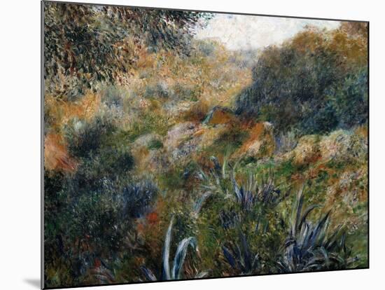 Algerian Landscape: the Ravine De La Femme Savage-Pierre-Auguste Renoir-Mounted Art Print