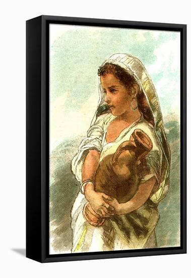 Algerian Maiden, 1885, Algeria-null-Framed Stretched Canvas