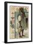 Algerian Porter, 19th Century-null-Framed Giclee Print