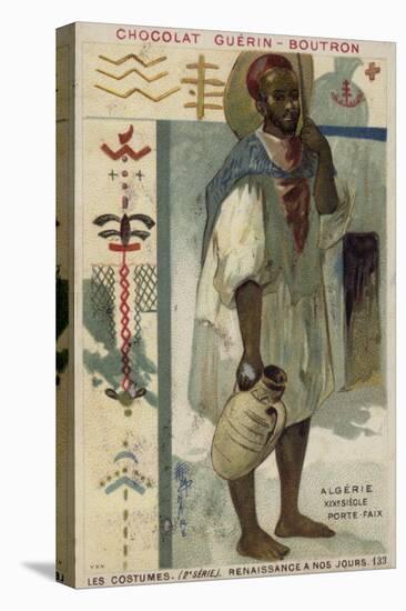Algerian Porter, 19th Century-null-Stretched Canvas