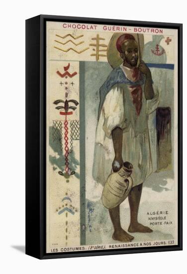 Algerian Porter, 19th Century-null-Framed Stretched Canvas