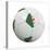 Algerian Soccer Ball-badboo-Stretched Canvas