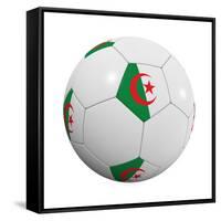 Algerian Soccer Ball-badboo-Framed Stretched Canvas