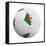 Algerian Soccer Ball-badboo-Framed Stretched Canvas