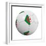 Algerian Soccer Ball-badboo-Framed Premium Giclee Print