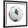 Algerian Soccer Ball-badboo-Framed Premium Giclee Print