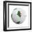 Algerian Soccer Ball-badboo-Framed Art Print