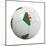 Algerian Soccer Ball-badboo-Mounted Art Print