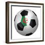 Algerian Soccer Ball-badboo-Framed Premium Giclee Print