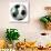 Algerian Soccer Ball-badboo-Premium Giclee Print displayed on a wall