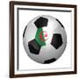 Algerian Soccer Ball-badboo-Framed Premium Giclee Print