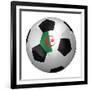 Algerian Soccer Ball-badboo-Framed Premium Giclee Print