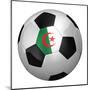 Algerian Soccer Ball-badboo-Mounted Art Print